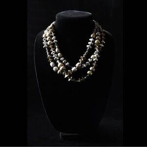 Vintage Necklace Metallic